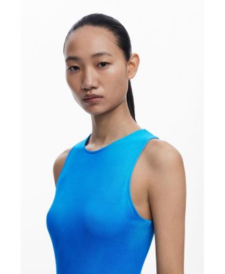 Women's Tie-dye ruched dress