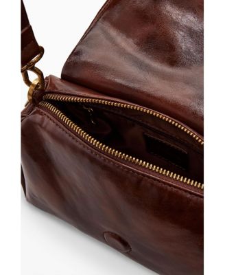 Women's Small shiny floral bag