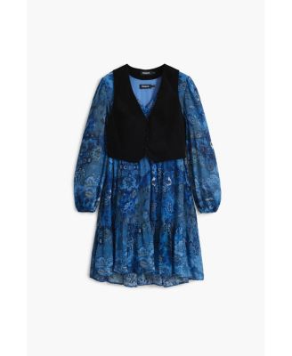 Women's 2-in-1 vest dress