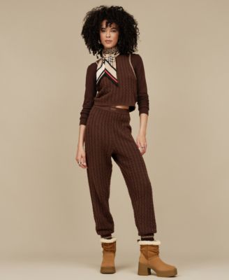 UGG Women's Lorelai Cable Knit Pants