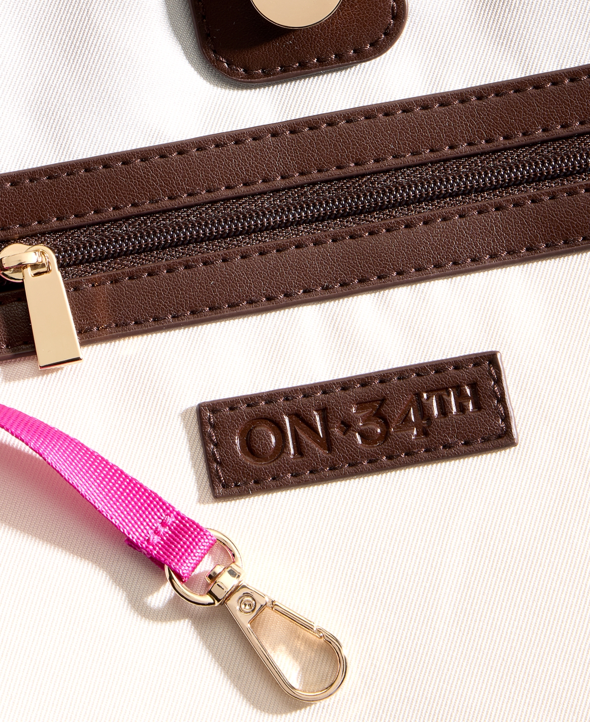 On 34th Joenii Extra Large Hobo Bag, Exclusively At Macy's In Brown