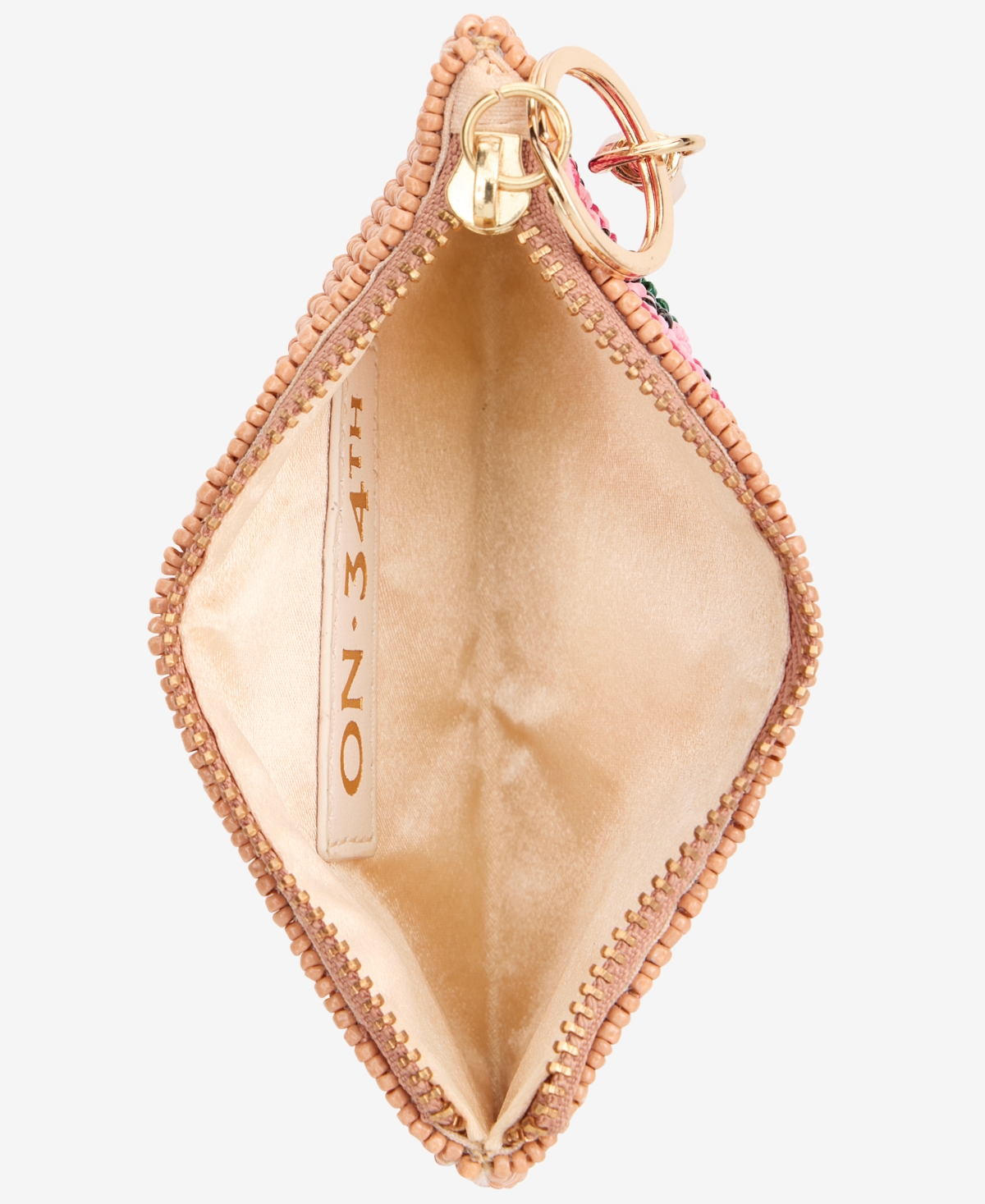 On 34th Hand Beaded Coin Purse, Exclusively At Macy's In Pink