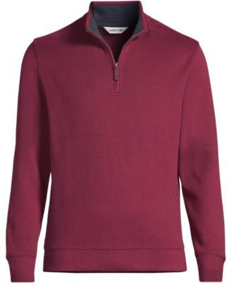 Men's Bedford Rib Quarter Zip Pullover Sweater
