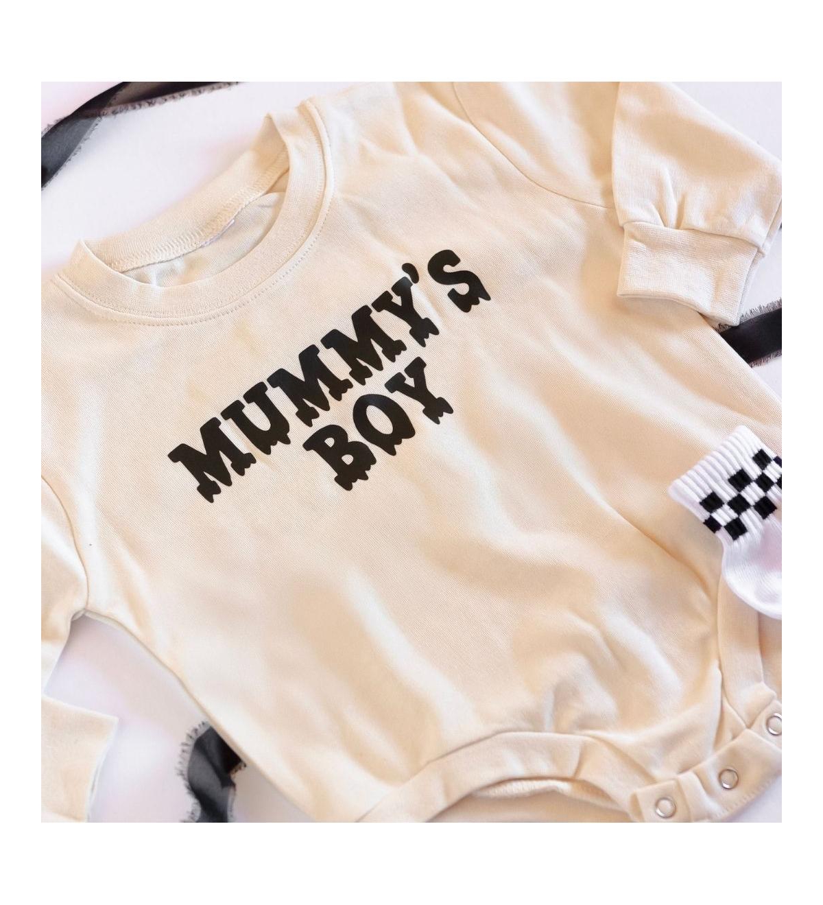 Sweet Wink Baby Boy Mummy's Halloween Long Sleeve Romper