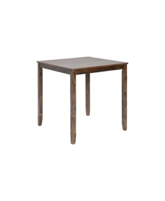 CASAINC 5-Pc. Square Counter-Height Dining Table Set with Chairs for Small Spaces