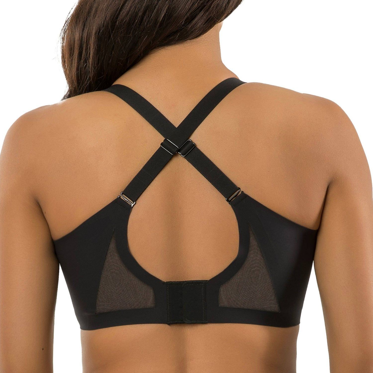 Women's Simplicity Seamless Wire-Free Bra, Black