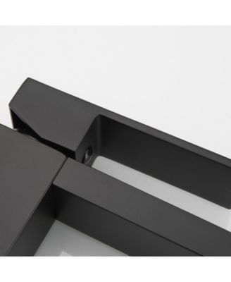 Single Hole Single-Handle Bathroom Faucet with drain in Matte Black