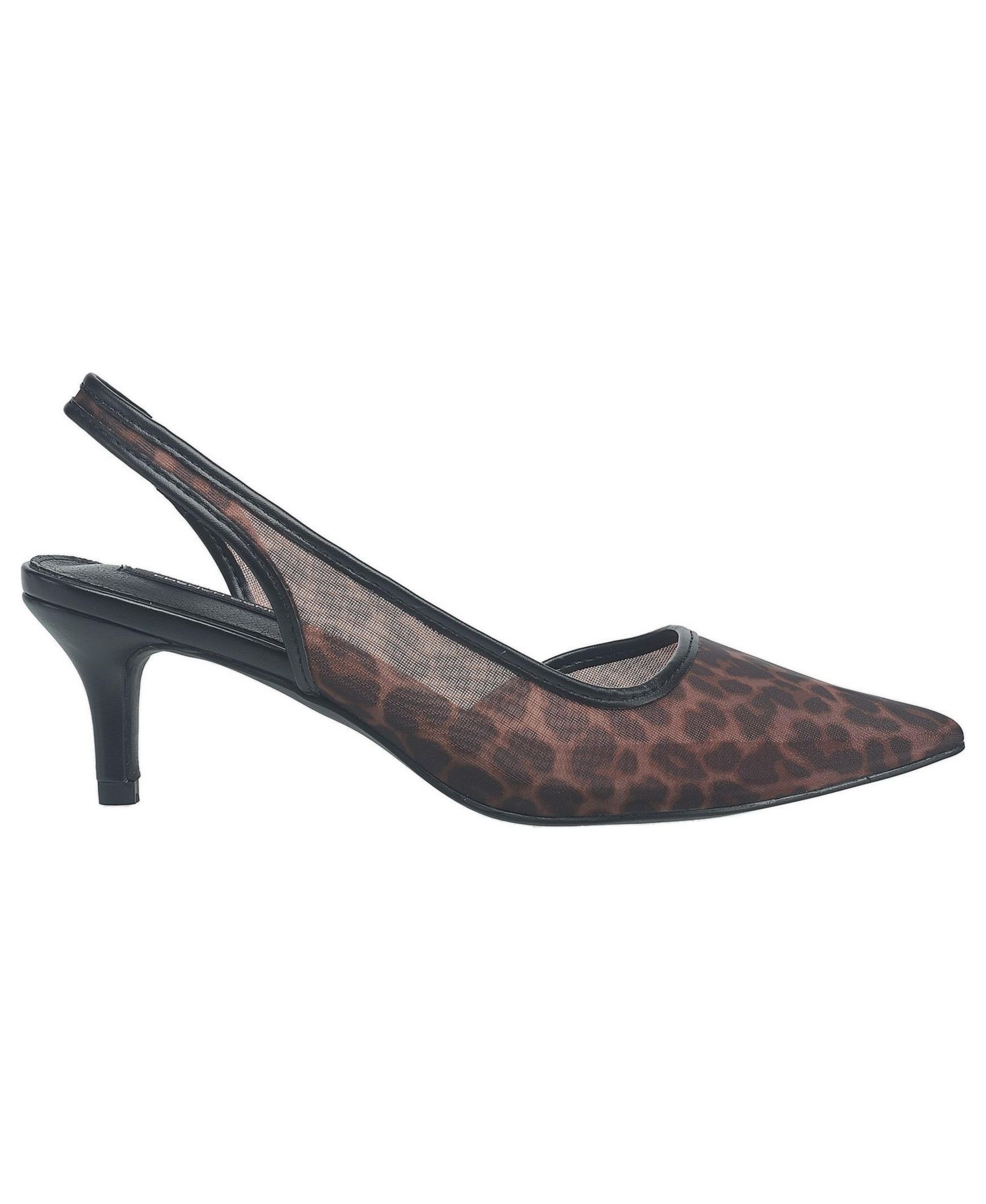 Ladies Quest Slingback Kitten Heel