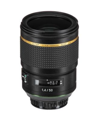 HD PENTAX-D FA 50mm F1.4 SDM AW Single-Focus Lens,  Black