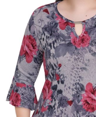 Petite Bell Sleeve Top