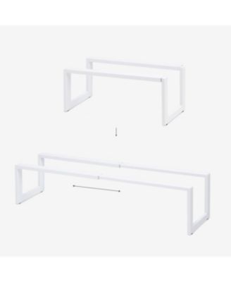 Expandable Shoe Rack - Matte Gray