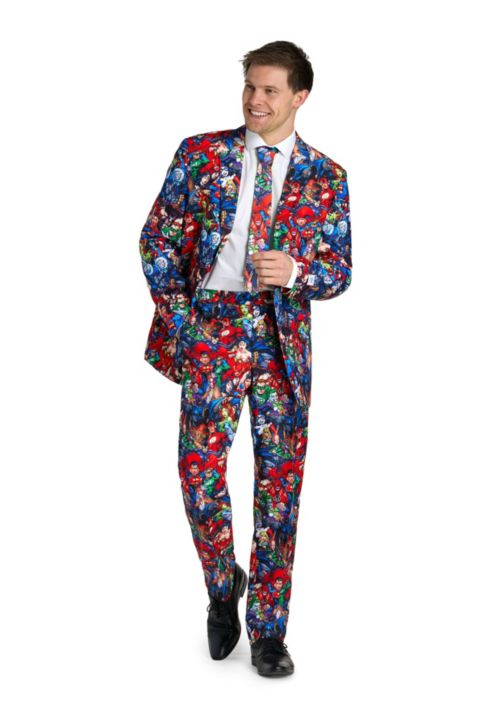 Мужской карнавальный костюм OppoSuits DC Heroes для тематической вечеринки, цвет: Miscellaneous