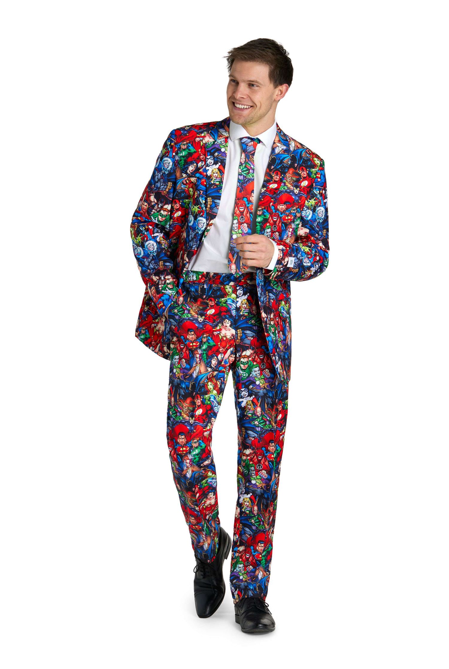 Men's Theme Party Suit DC Heroes