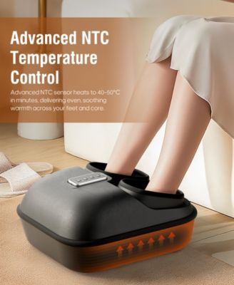 6D Shiatsu Deep Kneading Electric Foot Massage Machine with Heat and Air Compression