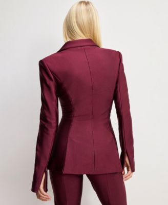 Women's Dolly Joleans Shine Corset Blazer, Regular & Plus Size