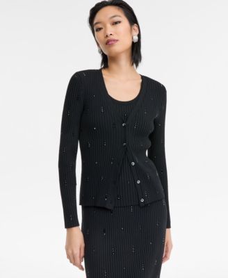 Women's Embellished Cardigan, Macy's Exclusive
