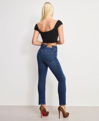 Women's Dolly Joleans Straight Leg Jeans, Regular and Plus Size