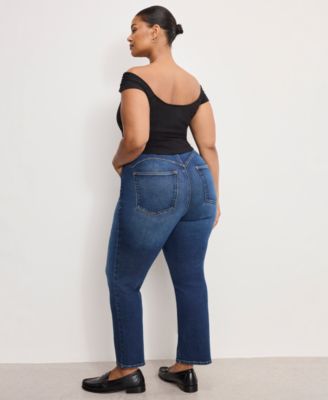 Women's Dolly Joleans Straight Leg Jeans, Regular and Plus Size