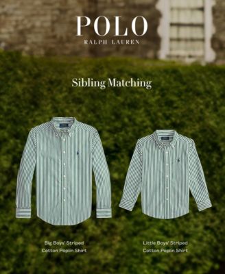 Big Boys Plaid Brushed Cotton Oxford Work shirt