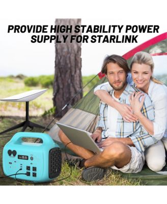1000W Portable Power Station 1024Wh Solar Generator with AC & USB-C PD