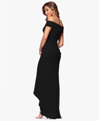 Women's Off The Shoulder High Low Dress