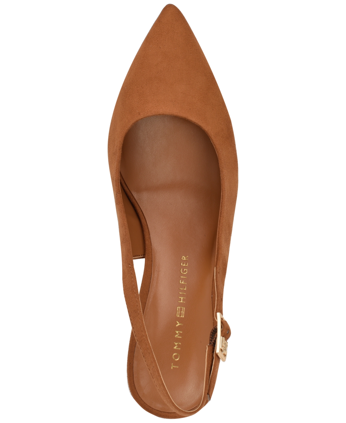 Tommy Hilfiger Women's Azalee High Block Heel Slingback Pumps In Brown