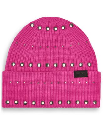 Women's 2-Piece Studded Beanie and Scarf Set