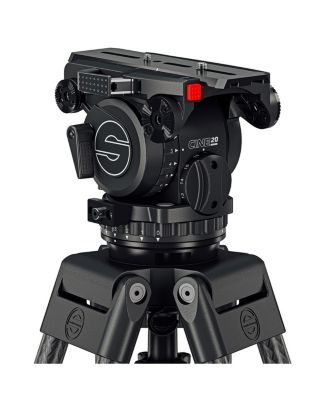 Cine 30 Fluid Head with EFP 2 CF 3-Section Carbon Fiber Tripod and Mid-Level Spreader
