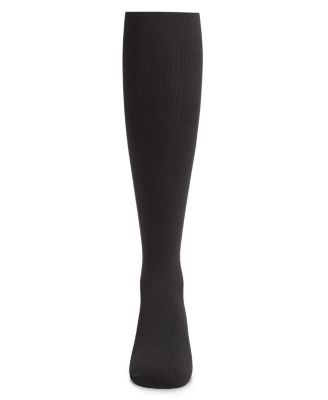 Girls Opaque Fine Ribbed Nylon Tights