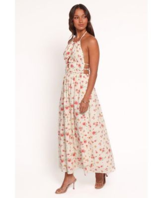Women's Wilder Halterneck Maxi Dress - Pink Floral