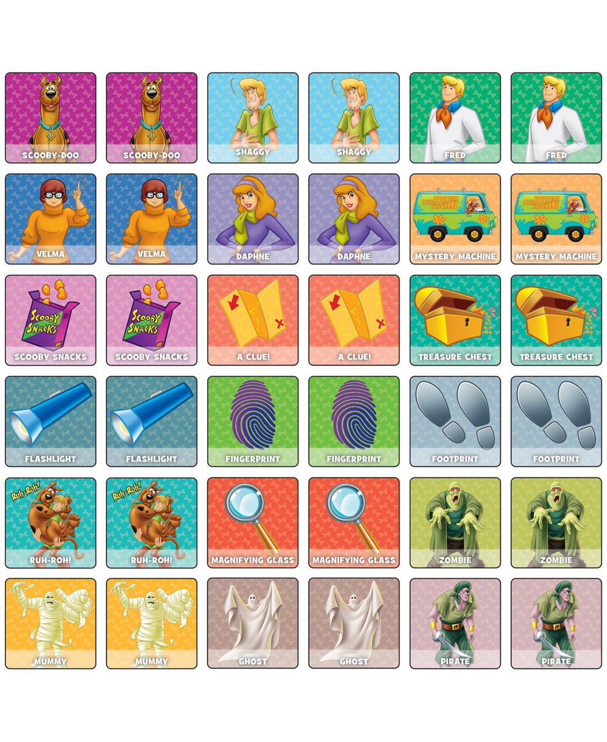 Scooby-Doo! Matching Game