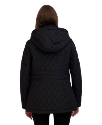Women's Quilted Hooded Coat