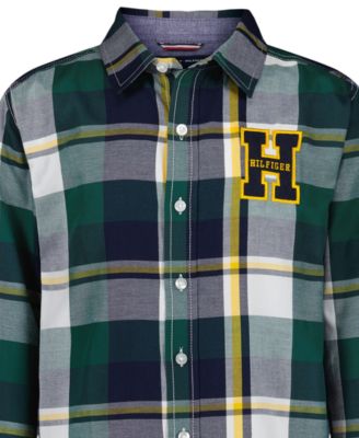 Boys' 8-20 Plaid Shirt