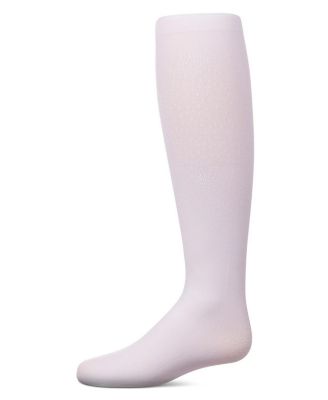 Girls Opaque "Fireworks" Flocked Tights