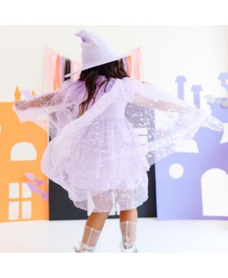 Little and Big Girls Girly Witch Dress Up Kit