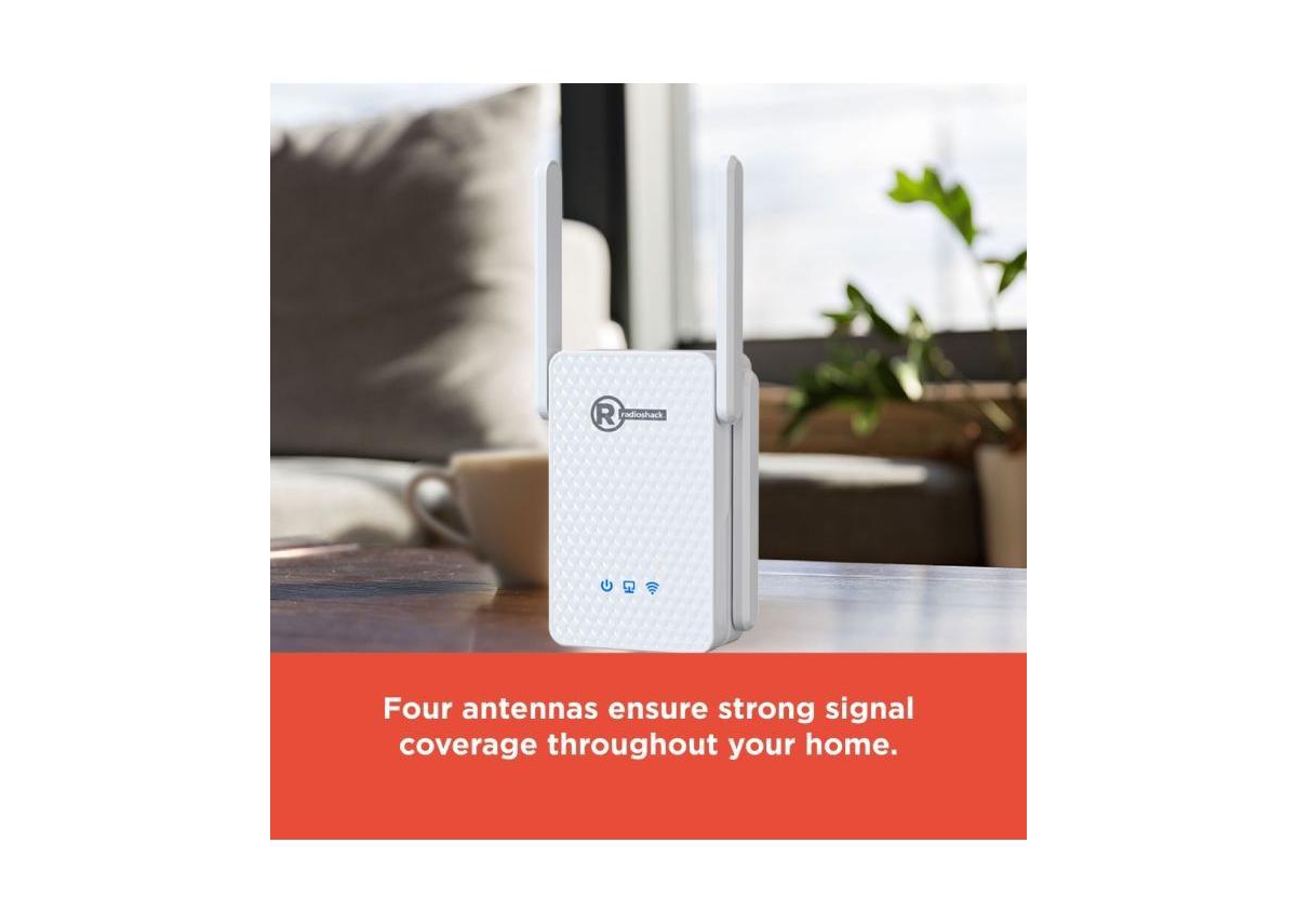 RadioShack WiFi 3000 Mbps High Speed Repeater 2505010