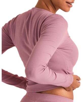 Women's Rib Long Sleeve Shirt
