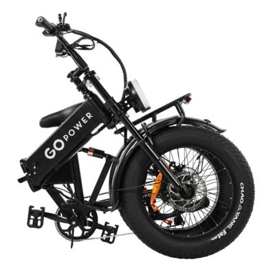 GoExplore Foldable Electric Bike | Black