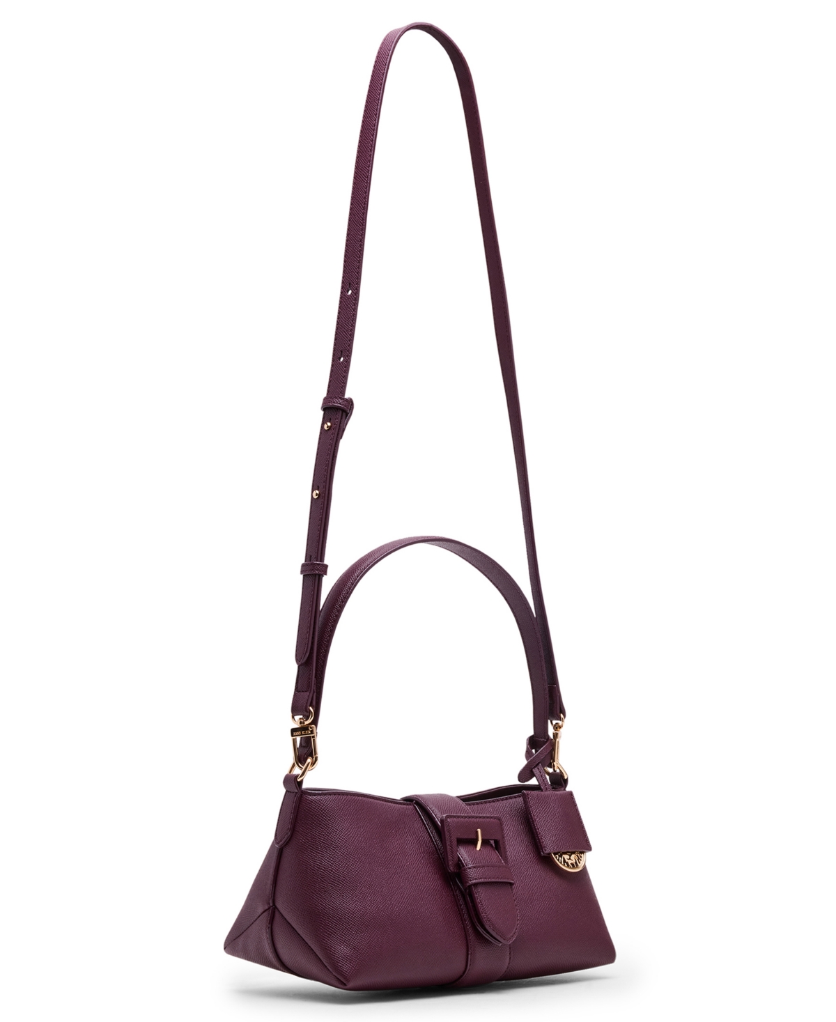 Anne Klein East West Small Shoulder Bag In Purple