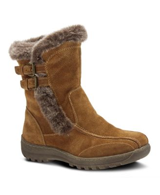 Achieve Mid-Shaft Boot with Faux Fur Lining