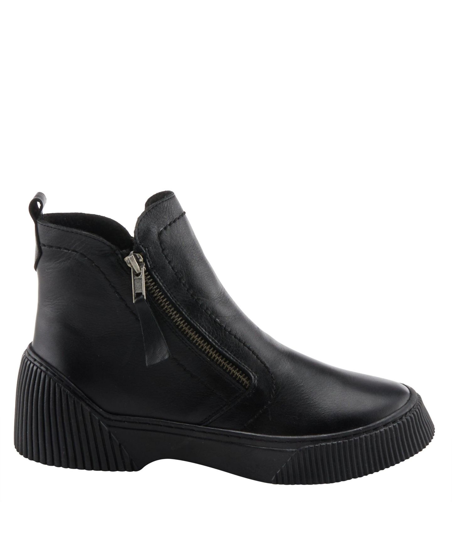 Женские ботинки Spring Step Kelko Booties with Side Zipper, цвет: Чёрный — фото 5