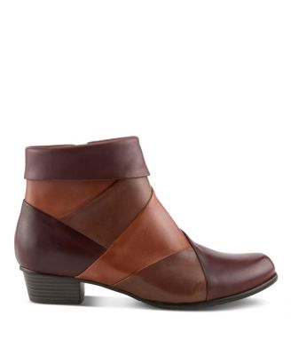 Mayvilla Women's Bootie with Leather Upper