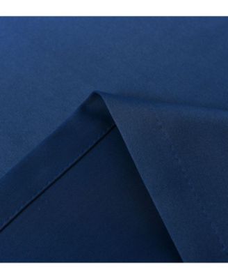 100% Thermal Blackout Bath & Kitchen Window Curtains - 50 in. W x 63 in. L