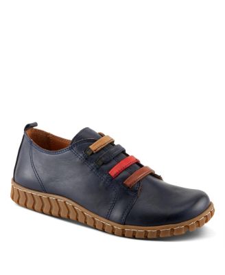 Emmalina Women's Slip-On Oxford with Leather Upper