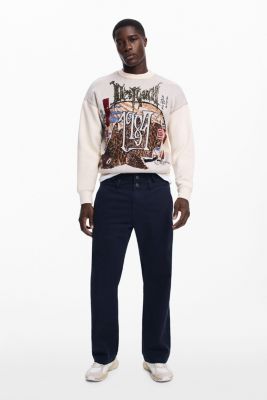 Men's Double waistband jeans