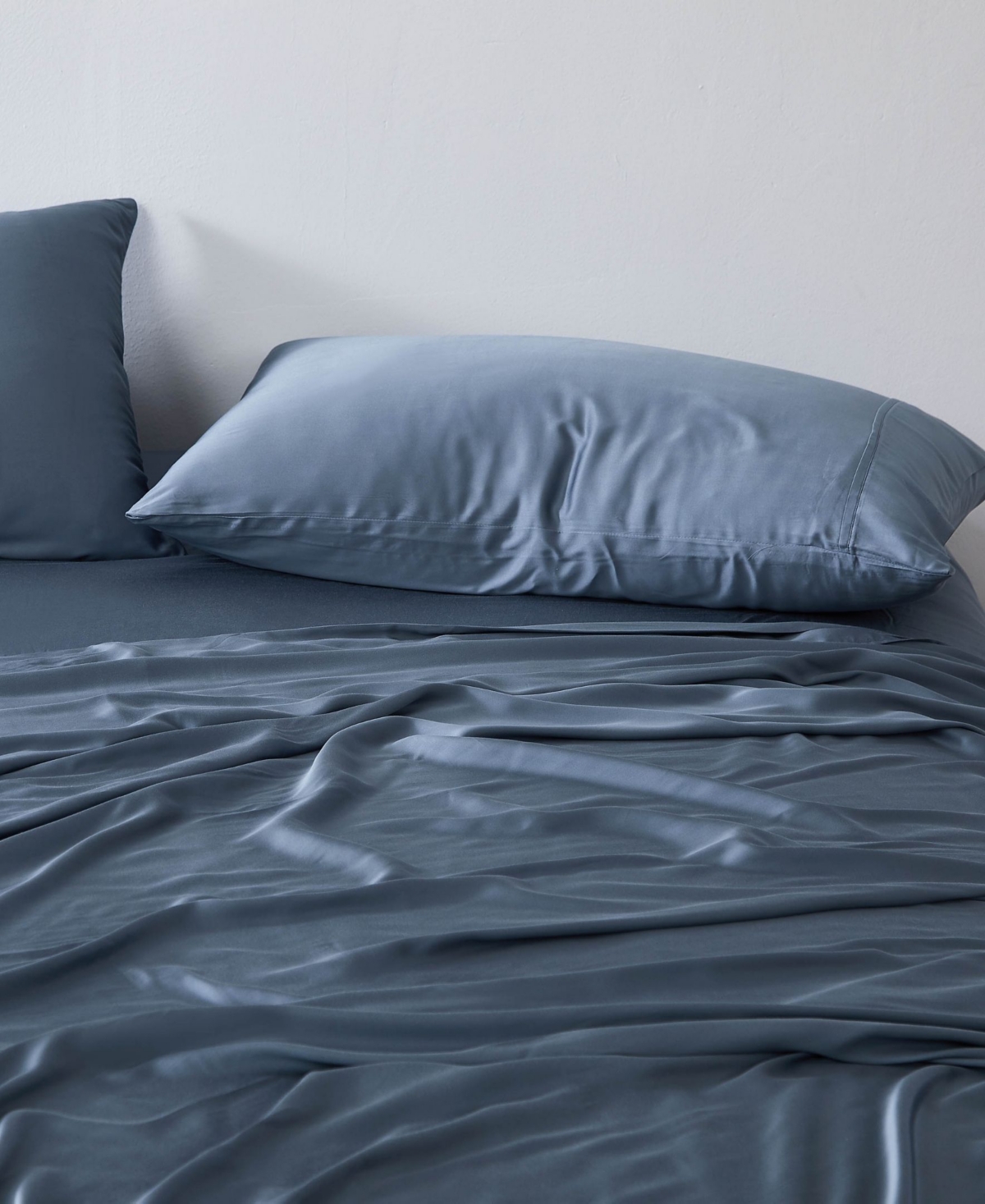 Southshore Fine Linens Solid Extra Deep Pocket 500- Thread Count 4-pc. Sheet Set, California King In Blue