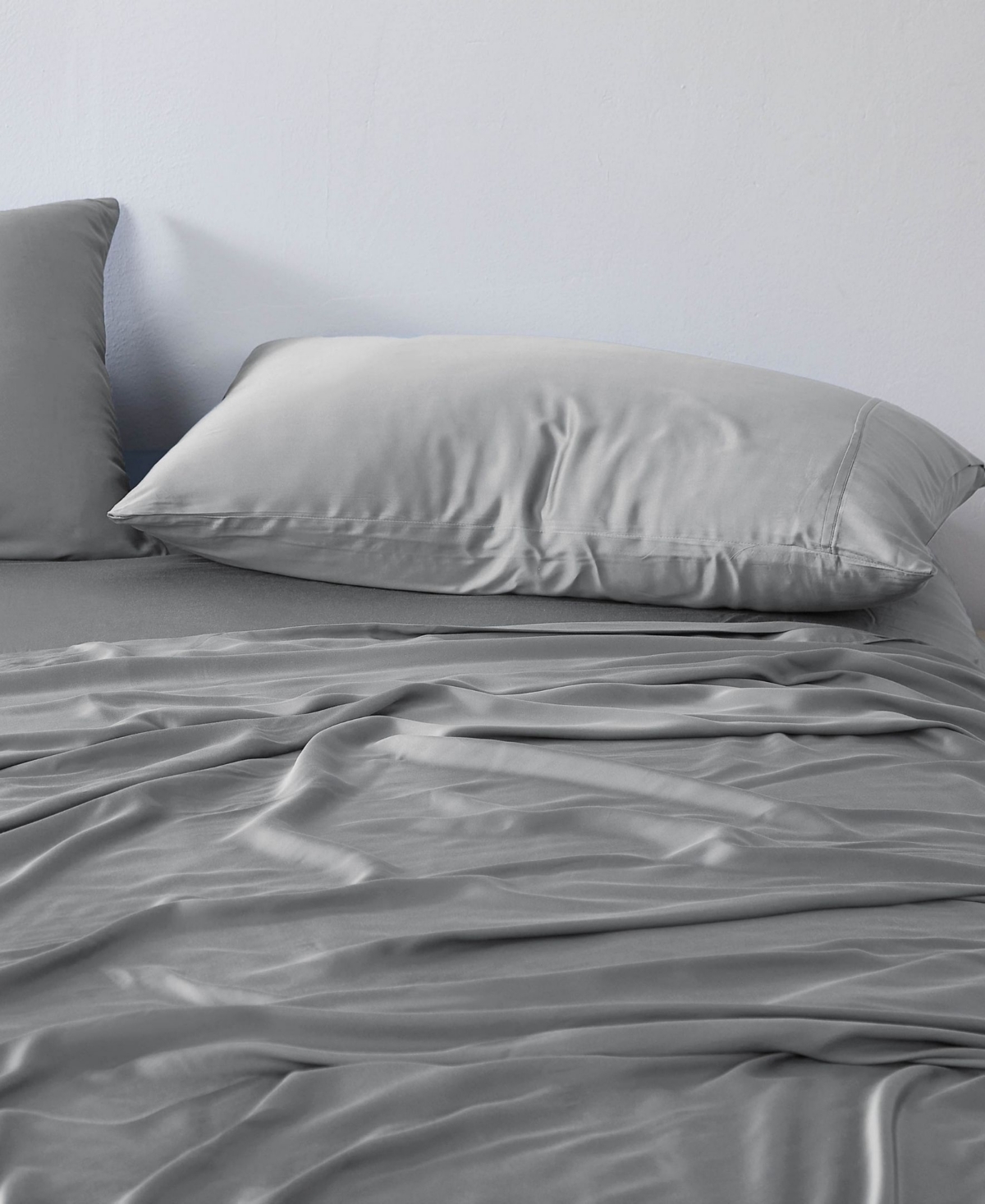 Southshore Fine Linens Solid Extra Deep Pocket 500- Thread Count 4-pc. Sheet Set, California King In Gray