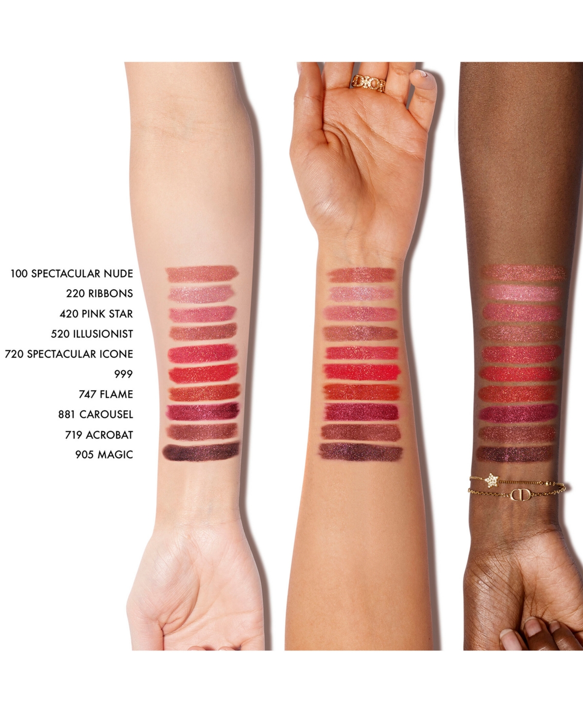 Dior Rouge Forever Limited Edition Liquid Sequin Duo Lipstick In Orange