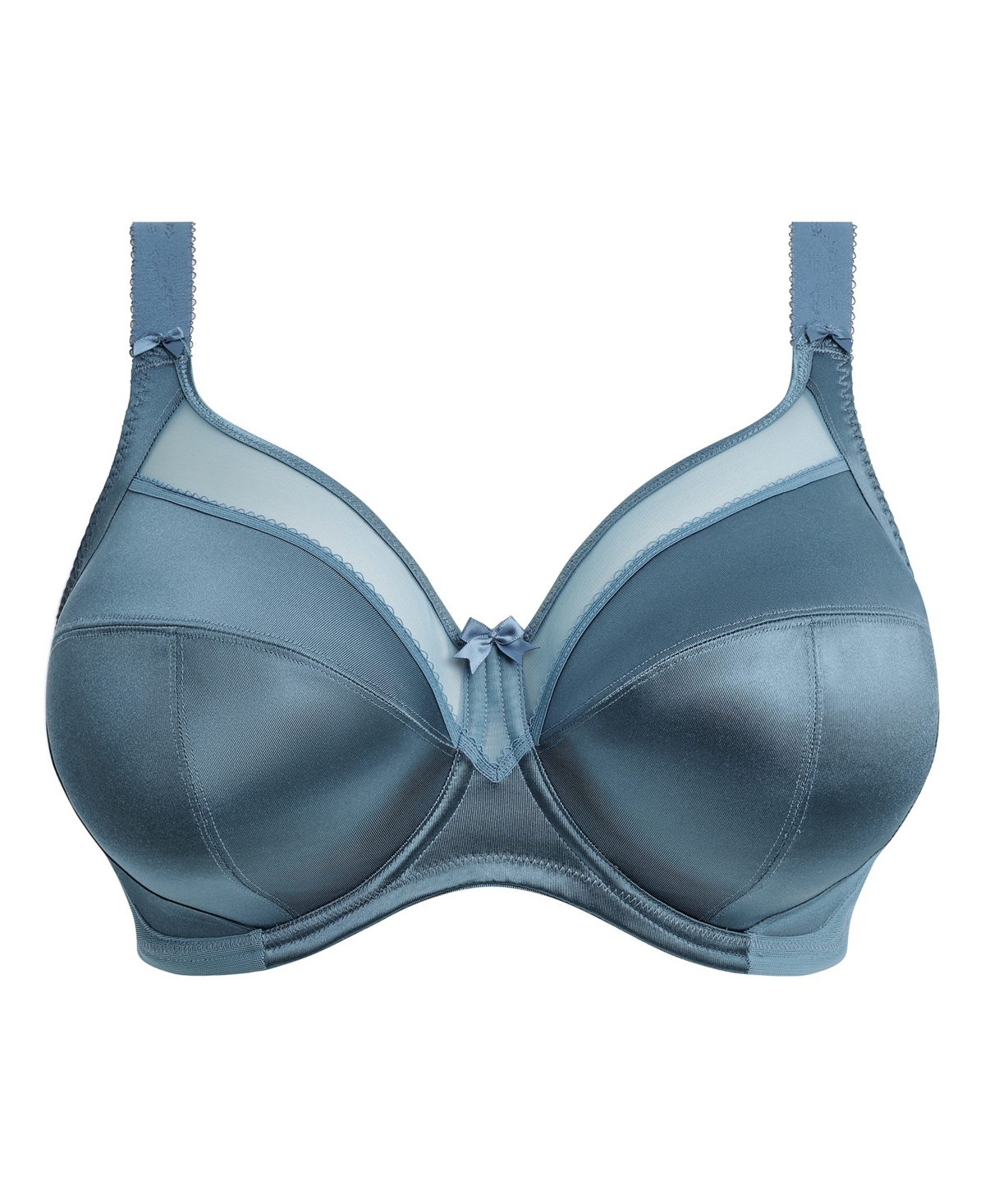 Goddess Plus Size Keira Underwire Full Coverage Bra In Blue