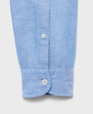 Men's Pocket Linen Shirt